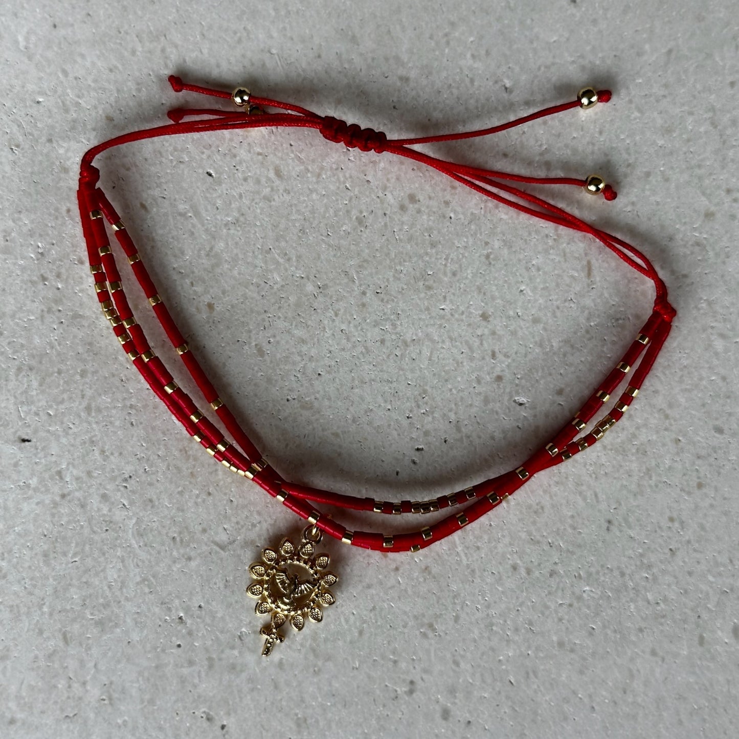 Pulsera de protección miyuki espíritu santo