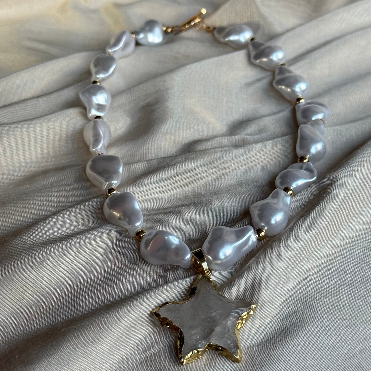 Perlas con Estrella de Cuarzo