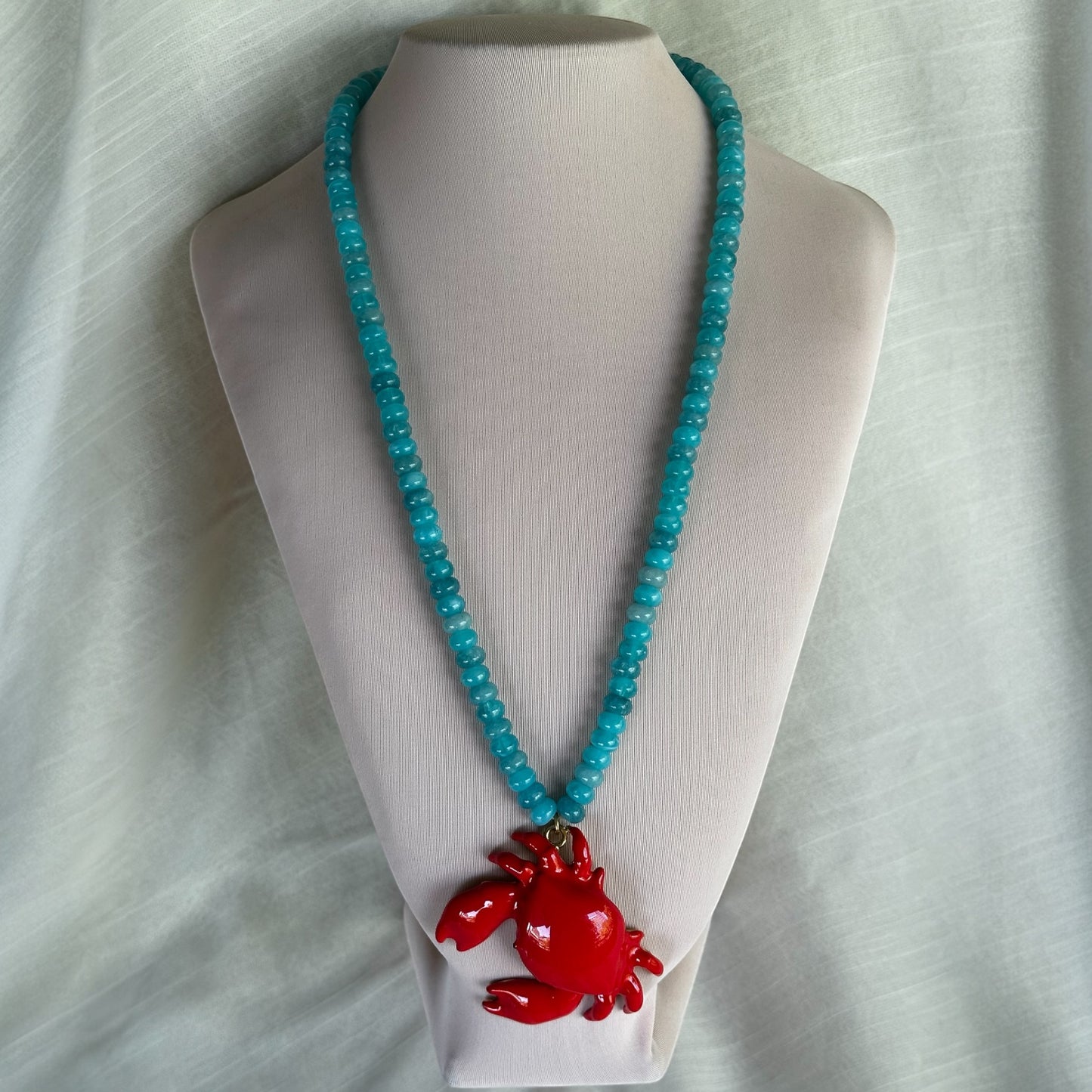 Collar calipso cangrejo