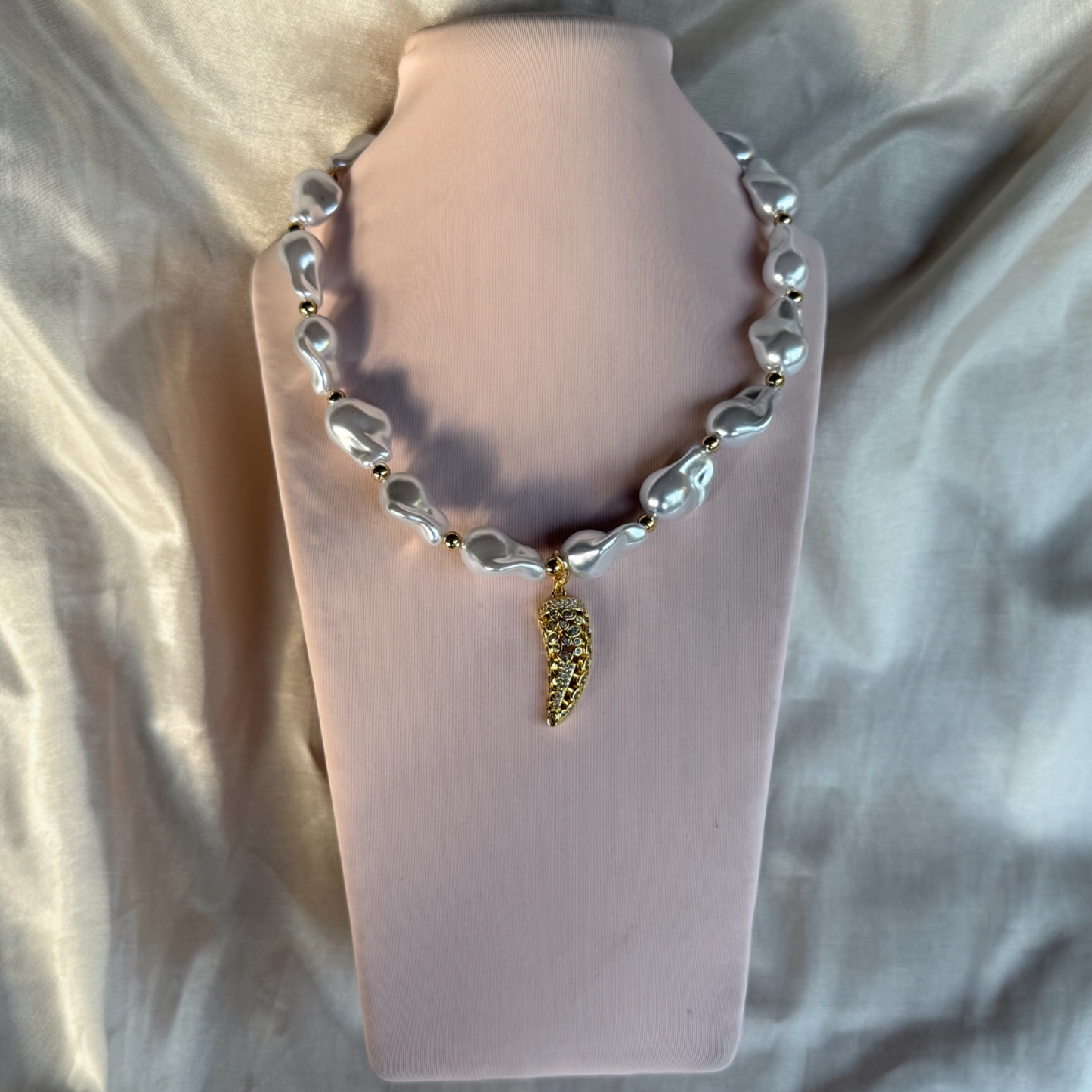 Collar Colmillo Barroco