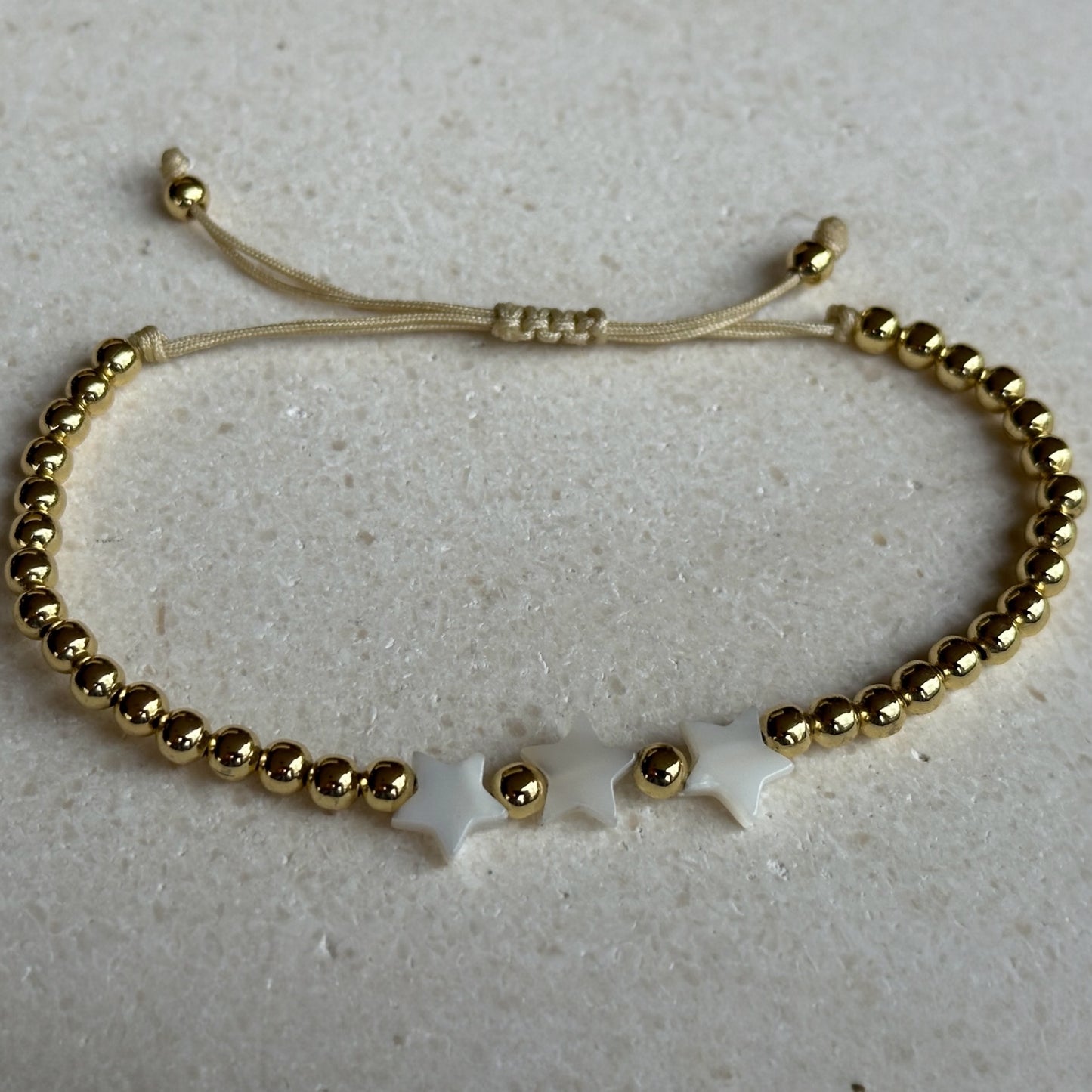 Borlitas con estrellas de nácar