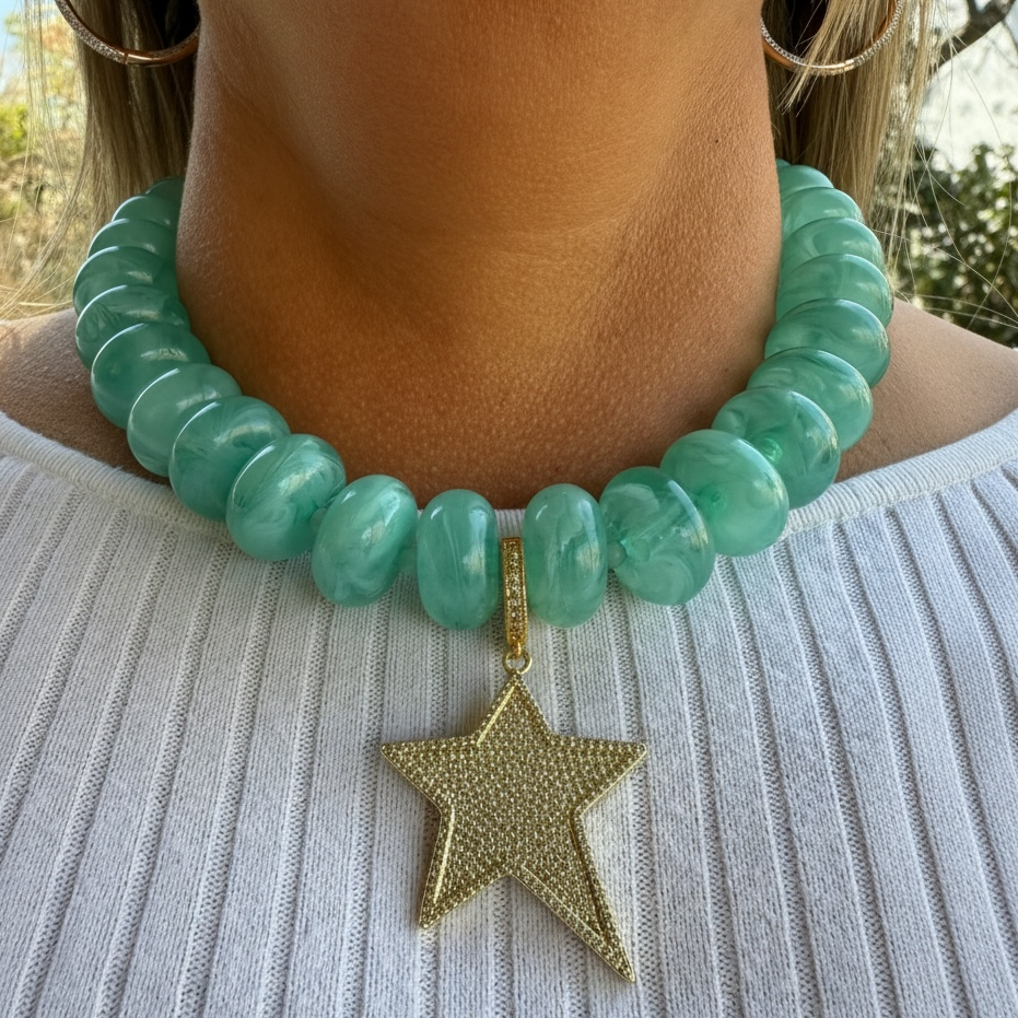 Estrella Verde Agua