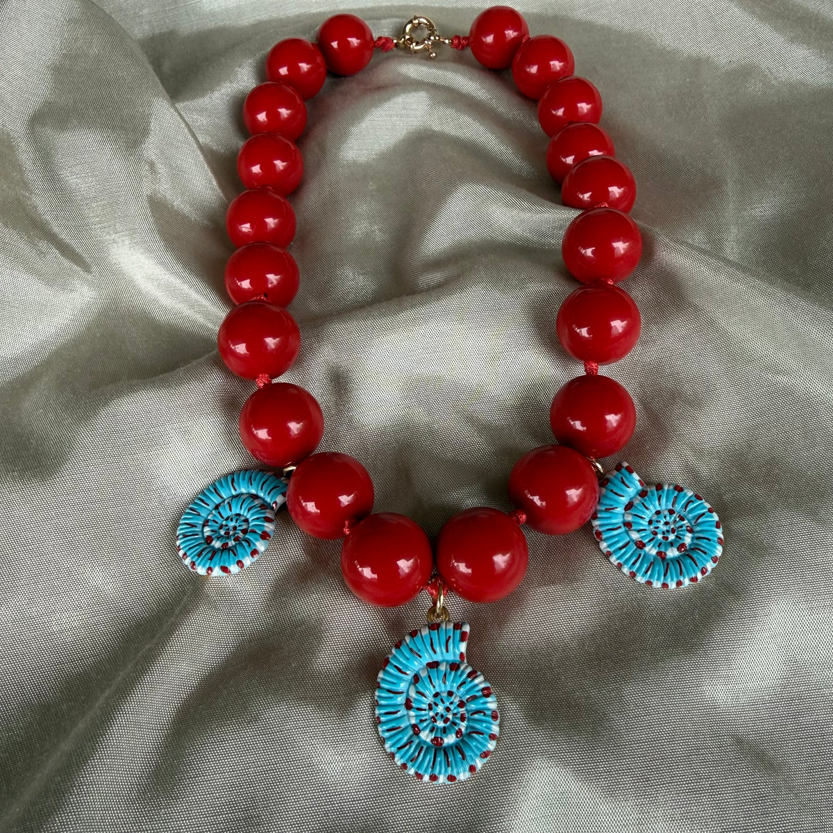Coral y Turquesa