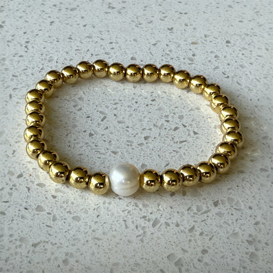 Borlas con perla de agua dulce/borlas grandes