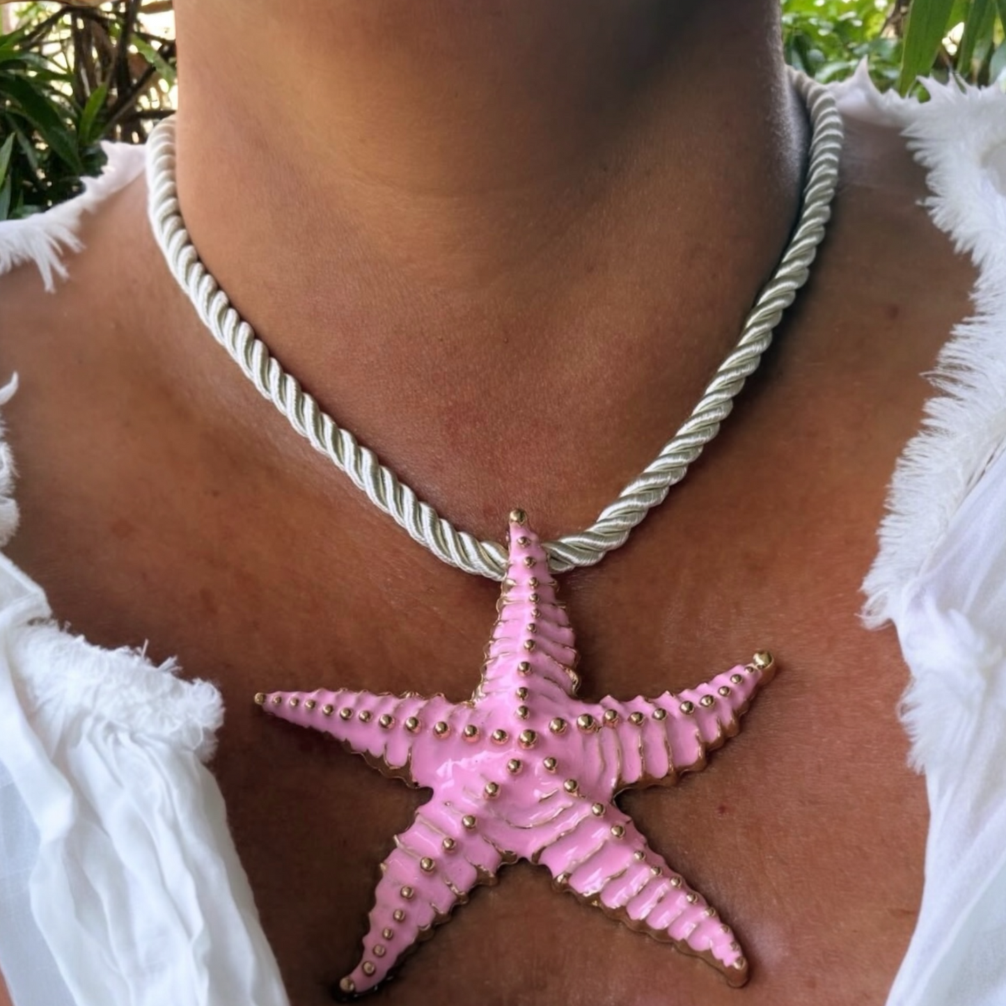 Collar Estrella Rosada