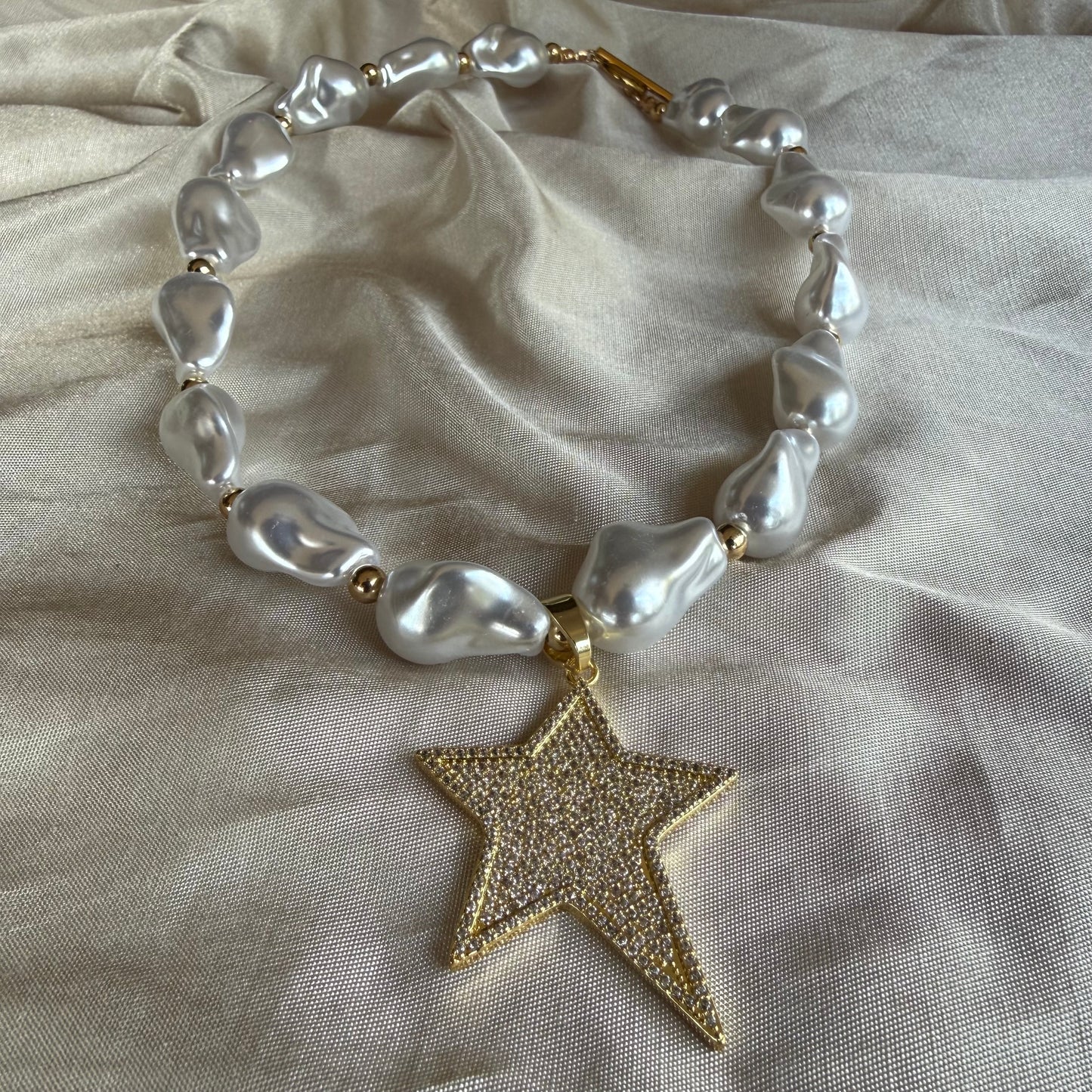 Collar Perla Estrella