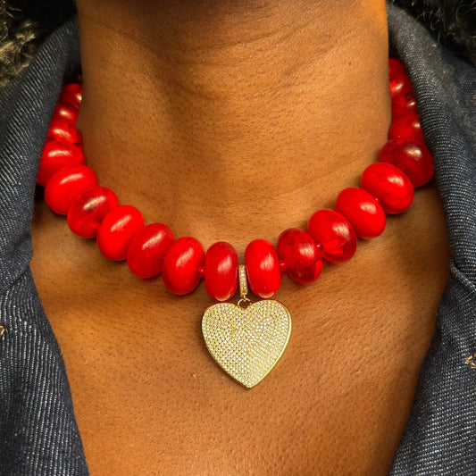 Collar Amour Rouge