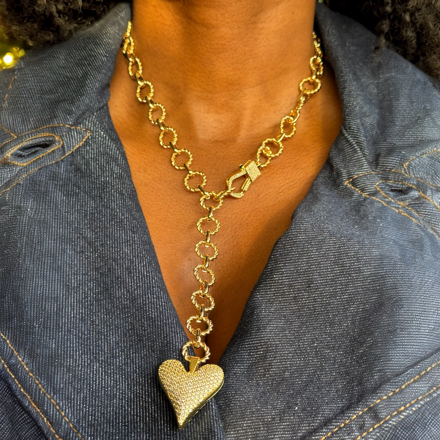 Collar Étoile Amour