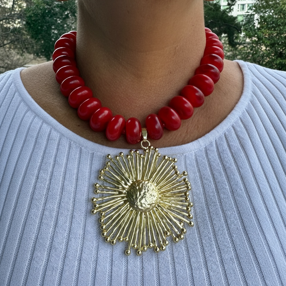 Sol Rojo Dorado