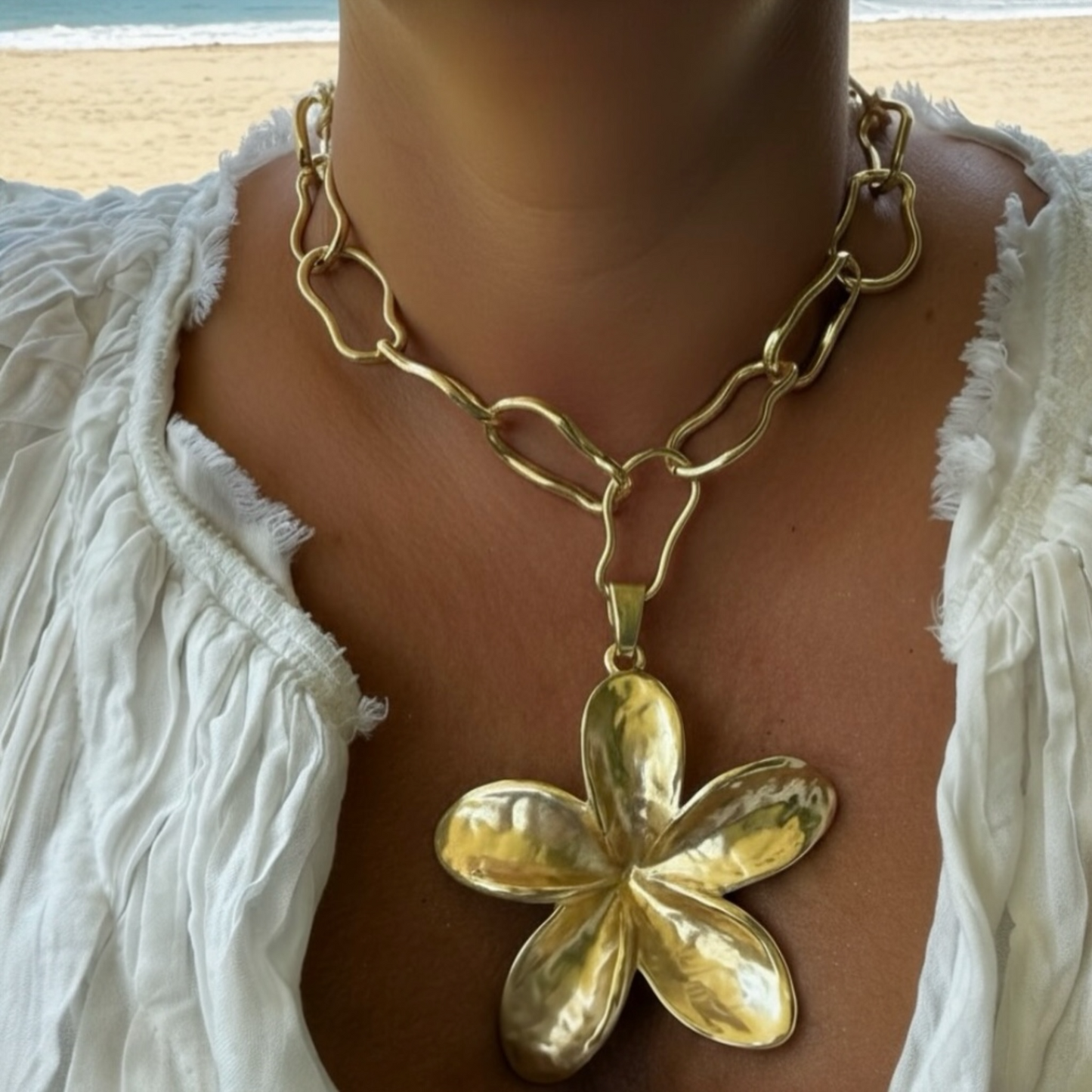 Collar Flor del Sol