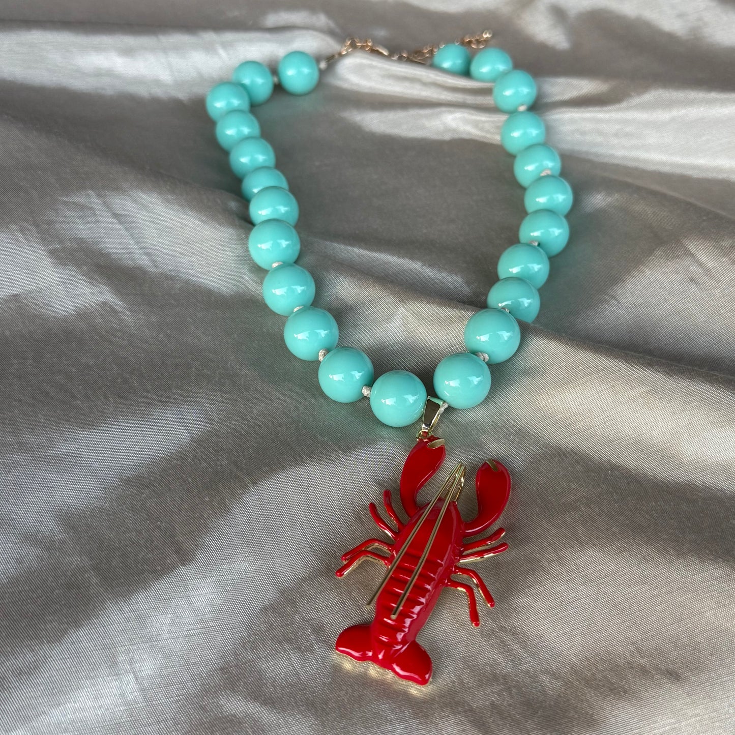 Collar Langosta Roja