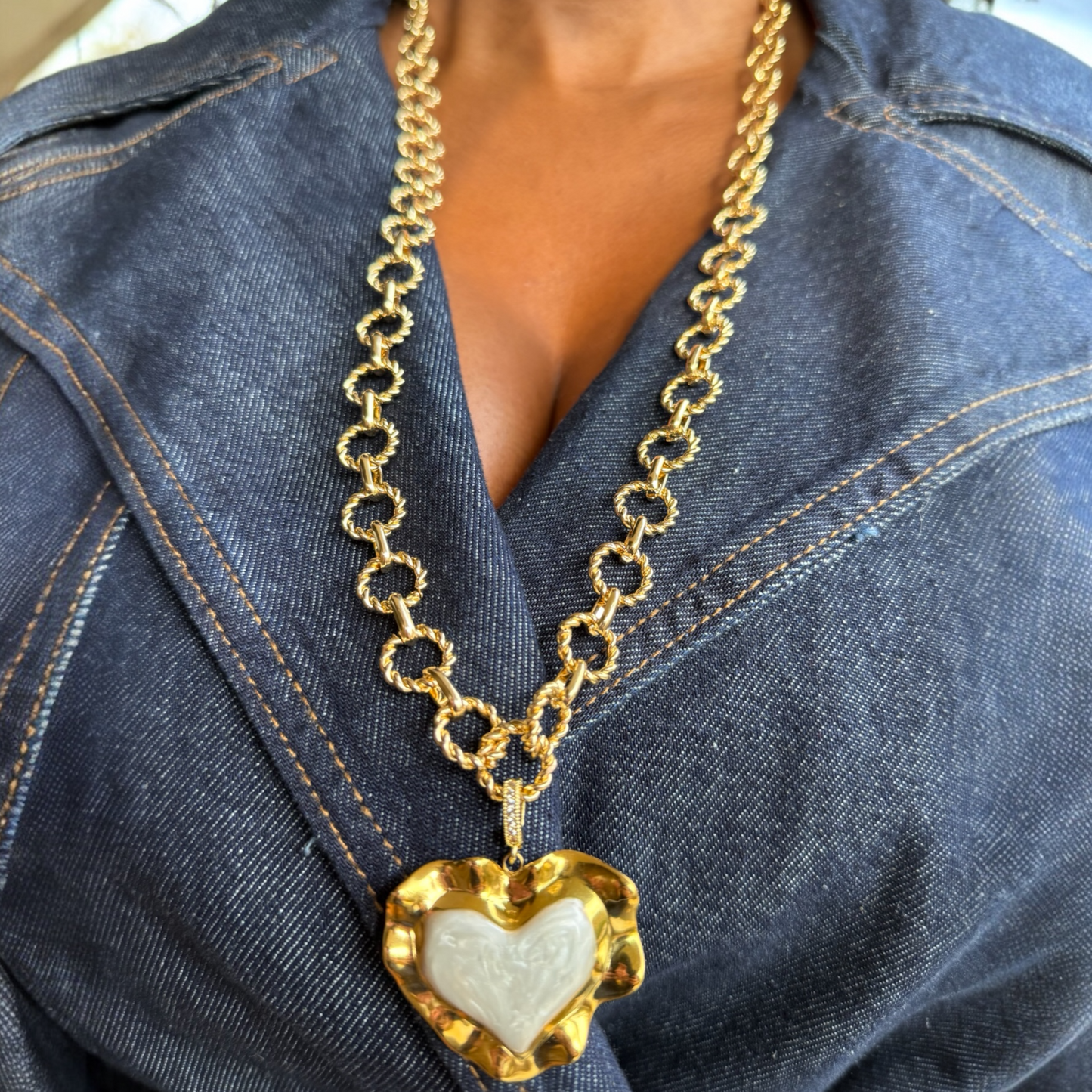 Collar Amour Perlé