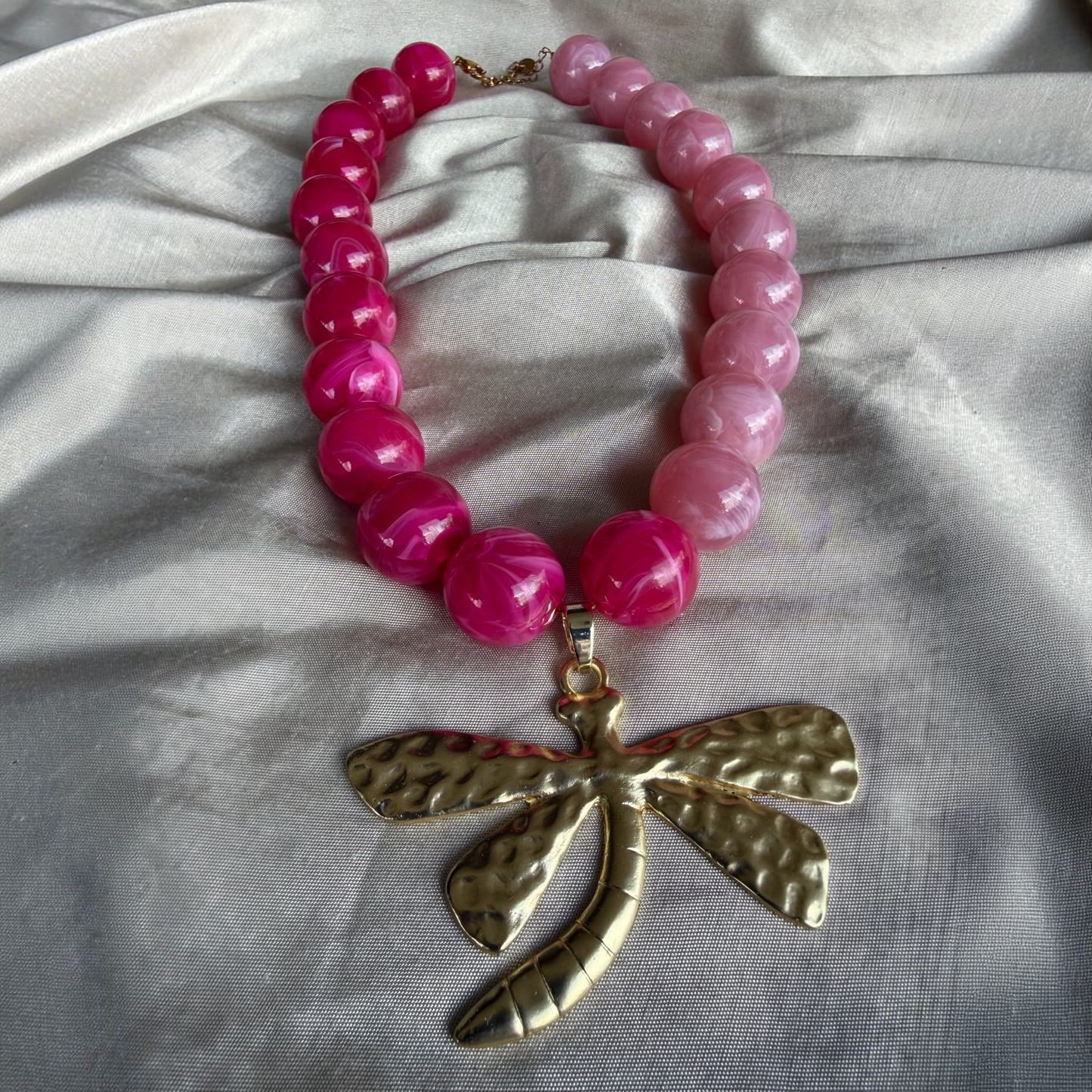 Libélula Rosa Degradé