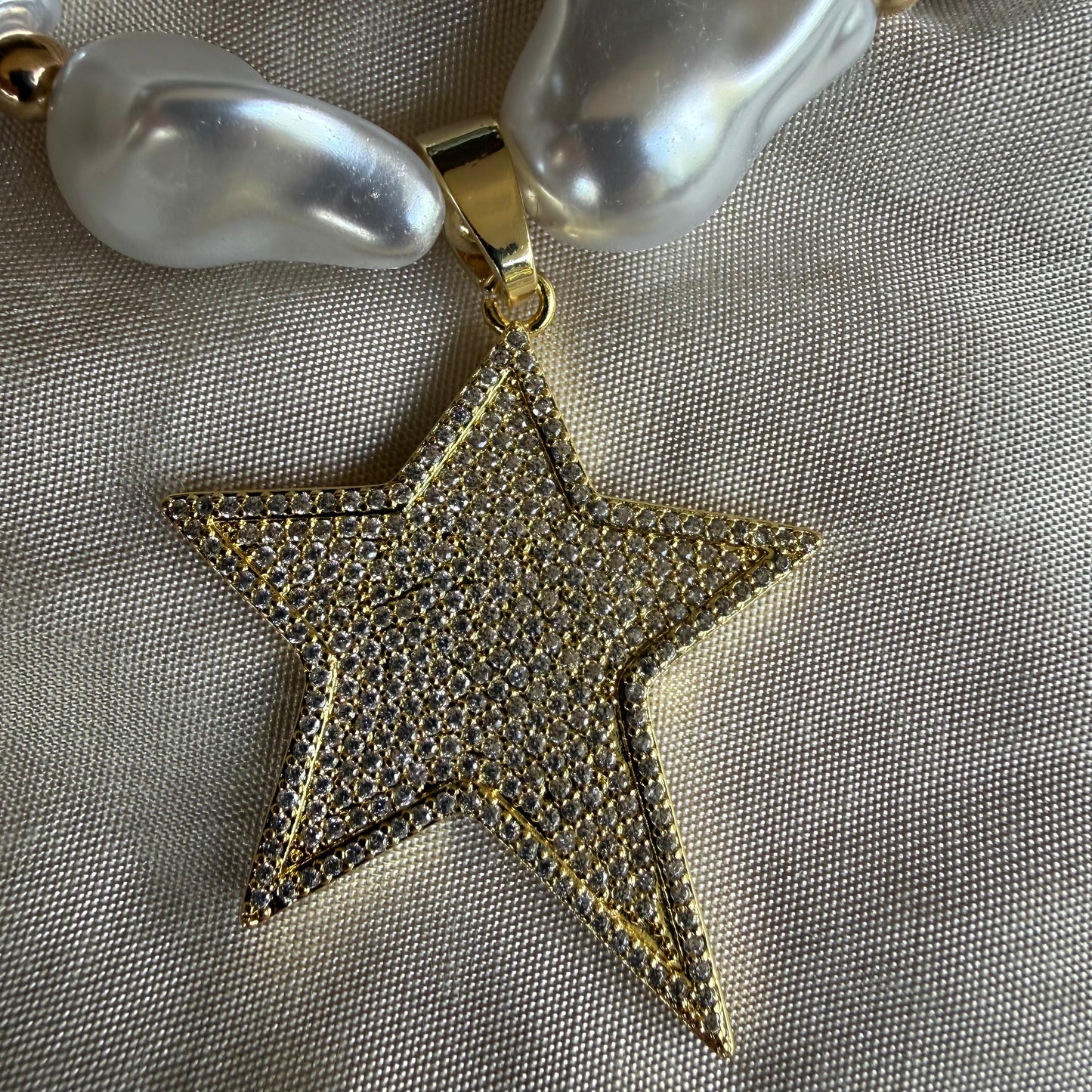 Collar Perla Estrella