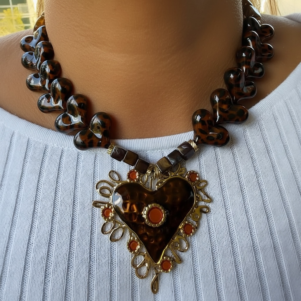 Collar Corazón Salvaje